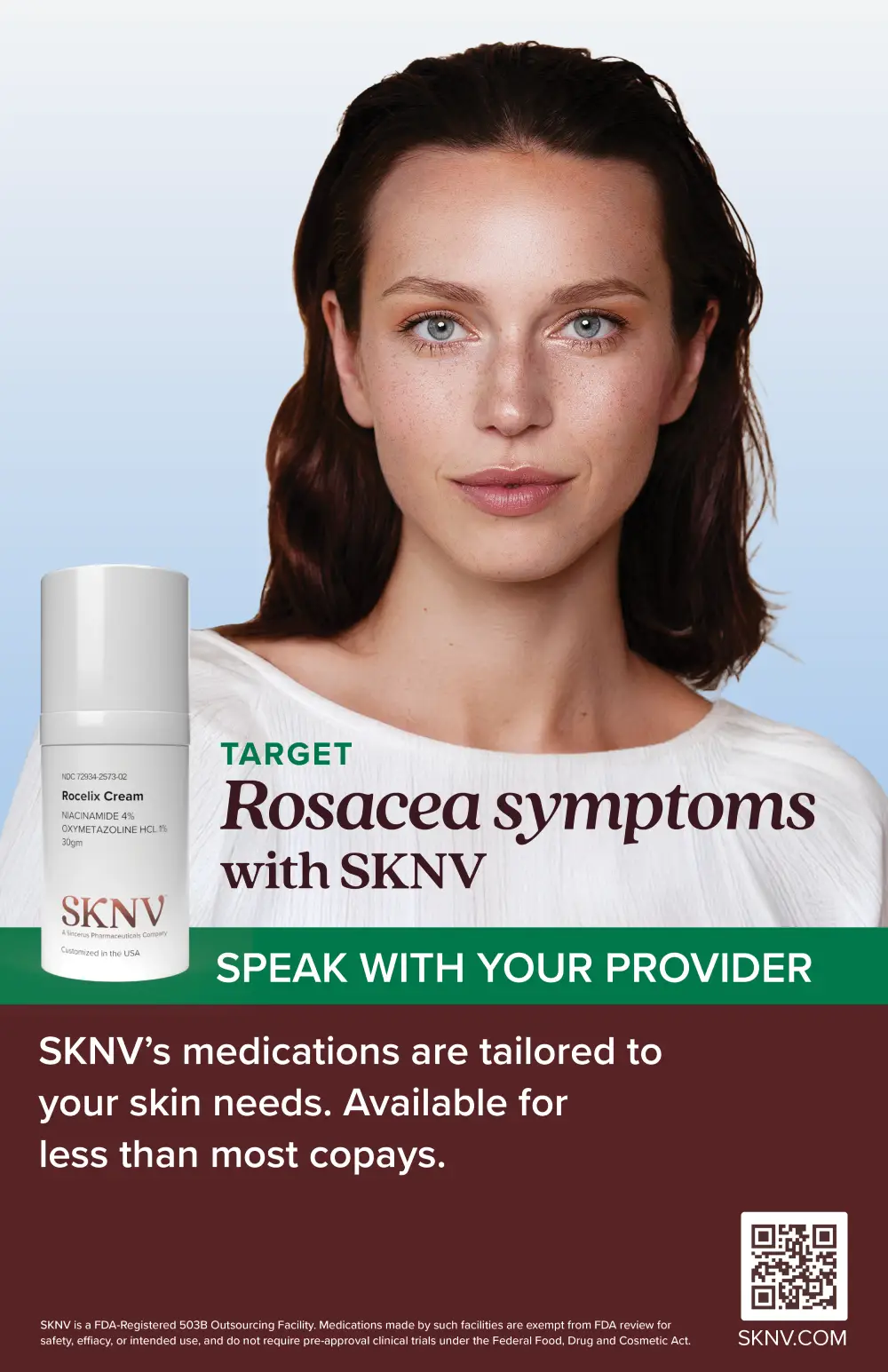 Rosacea Wall Cling