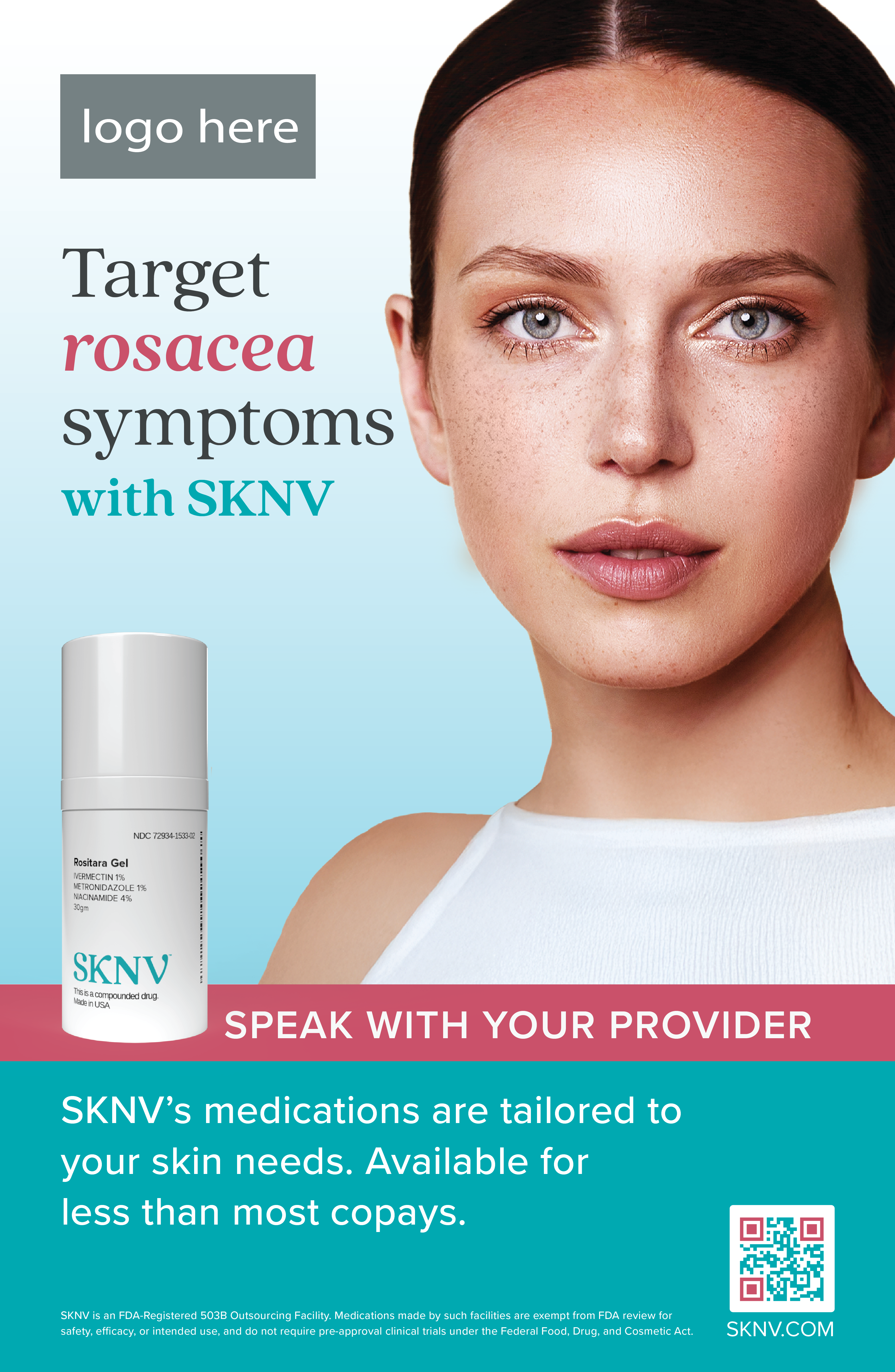Rosacea Wall Cling