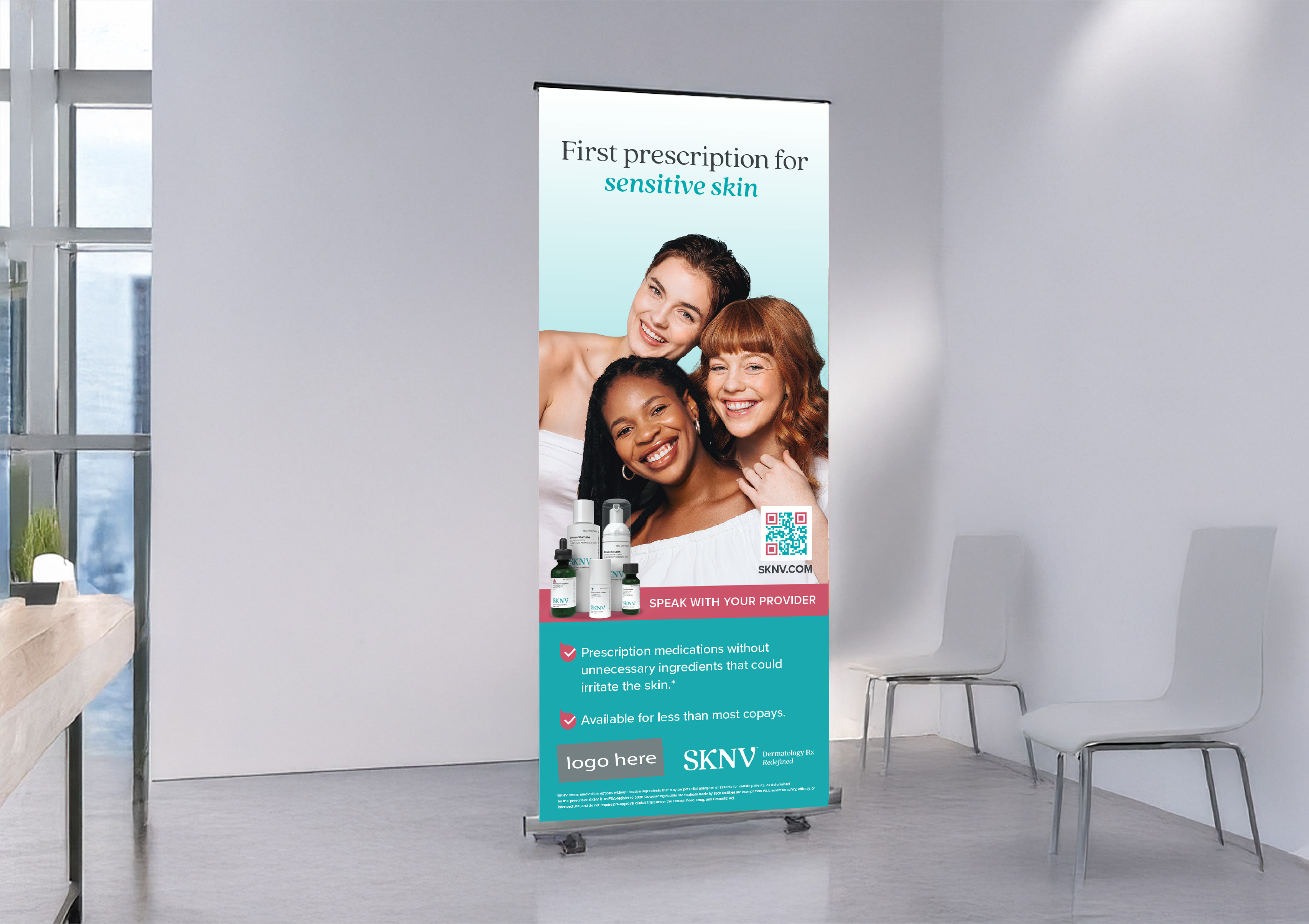 Acne Retractable Banner