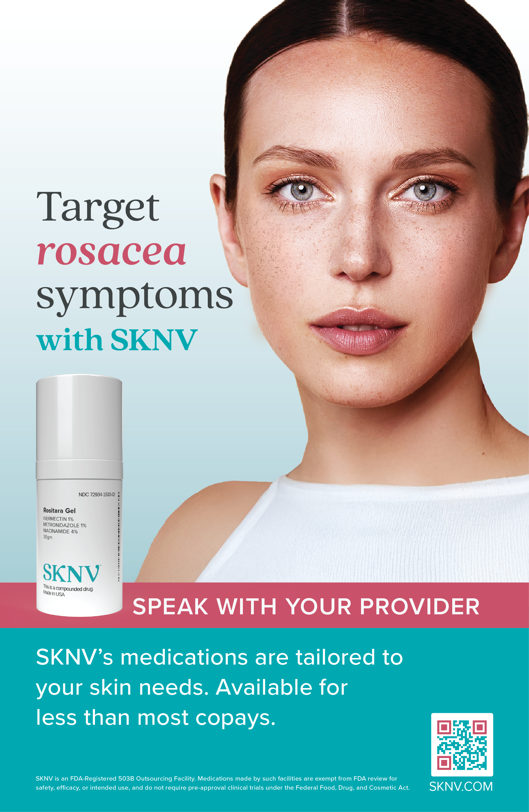 Rosacea Wall Cling